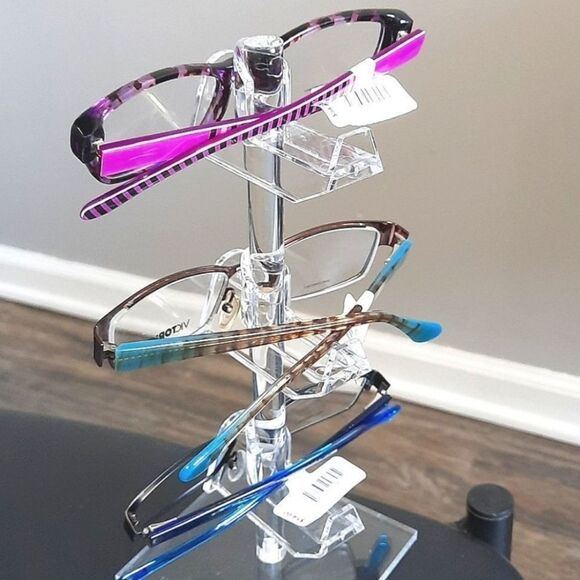 THREE PAIRRS! Rx'able Eyeglass Frames, VICTORIOUS, modern trendy, full rim, LOT - Picture 5 of 5